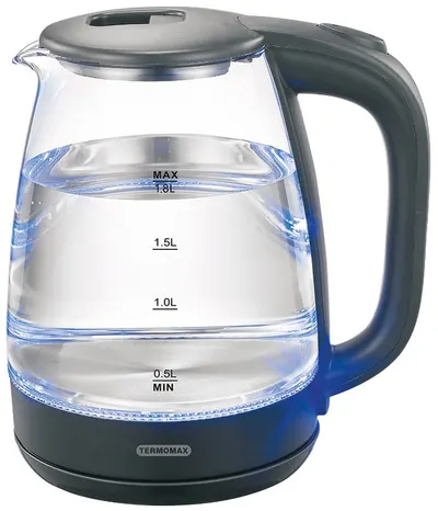 Fierbător electric de sticlă Termomax - TK3066, 1500W, 1.8 l