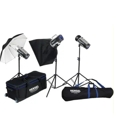 Hensel Expert D 3x500Ws kit blitz-uri foto - Default Title