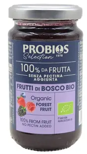 Dulceață bio, fructe de pădure 220 g, Probios