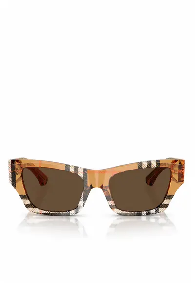 Acetate Square Cat Eye Sunglasses - One size