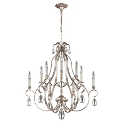 Corp de iluminat suspendat, lustra DeWitt 9 Light Chandelier