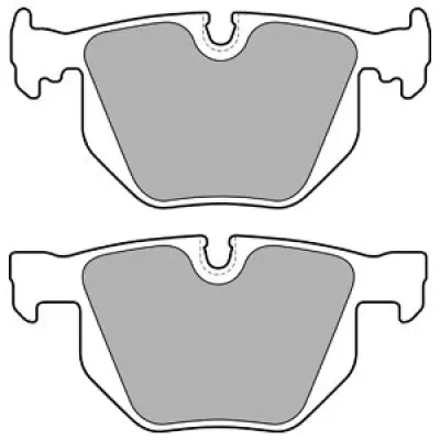 Set placute frana, frana disc DELPHI LP1834