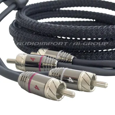 Cablu RCA Four Connect, 4-800352, Stage 3, 1.5 METRI, 2 canale