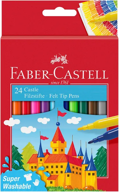 Carioci Faber-Castell Castle - 24 culori