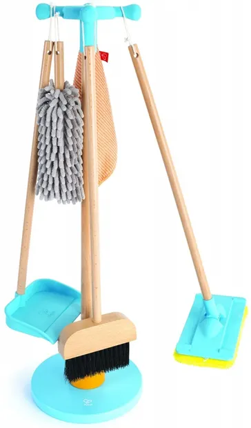 Set de joc HaPe International - Accesorii de curățare, cu suport