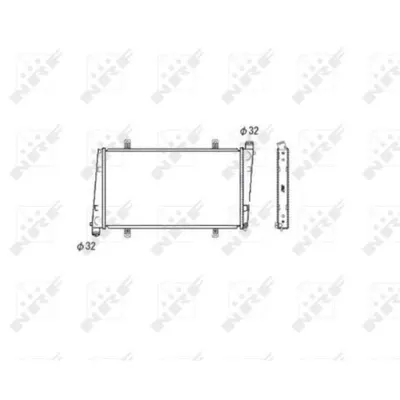 Radiator, racire motor NRF 53483