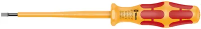 Șurubelniță dreaptă izolată Wera - VDE Kraftform 1060 i, 0.6 x 3.5 x 100 mm