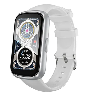 Smartwatch Hoco Y25, Rezistent la Apa, IP68, Compatibilitate iOS si Android, Bluetooth v5.3, Argintiu Engros