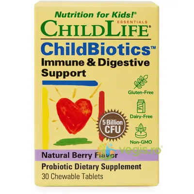 ChildBiotics Immune and Digestive Support 30tb masticabile Secom