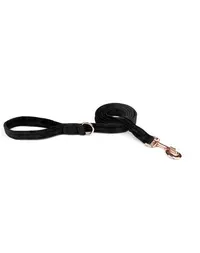 ESME FOR DOG Lesa din catifea pentru caini onyx 150cm / 2,5cm