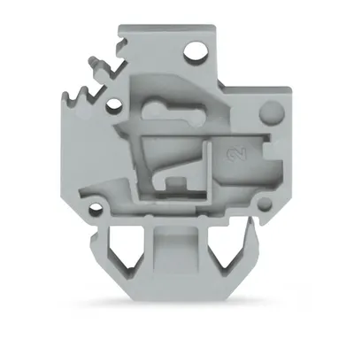 Spacer; for plate thickness 1.5 mm; 6 mm wide; gray