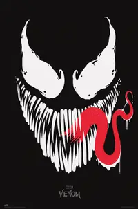 Poster Erik Marvel: Venom - Black Face