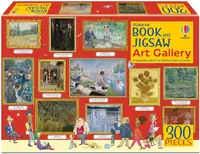 Puzzle Usborne din 300 piese - Galerie de artă
