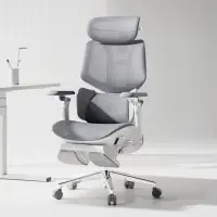 Scaun Ergonomic Timebox, Masaj, Mesh, Electric, Alb - Default Title