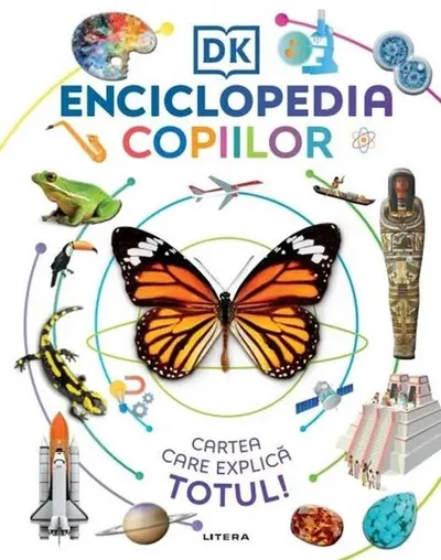 Enciclopedia copiilor. Cartea care explică totul! - Hardcover - Dorling Kindersley (DK)