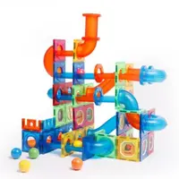 Set de constructie magnetic - marble run (171 piese)
