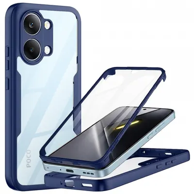 Husa pentru Xiaomi Poco X8 Pro Max, Techsuit, ColorVerse 360, Albastra