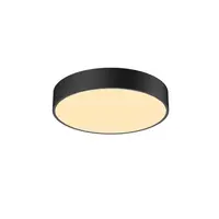 Corp iluminat TAVAN, MEDO 40 Luminita AMBIENT perete, negru cu LED-uri in aer liber Montat pe suprafata de lumina pe perete sI TAVAN, DALI, negru, 3000 / 4000K,