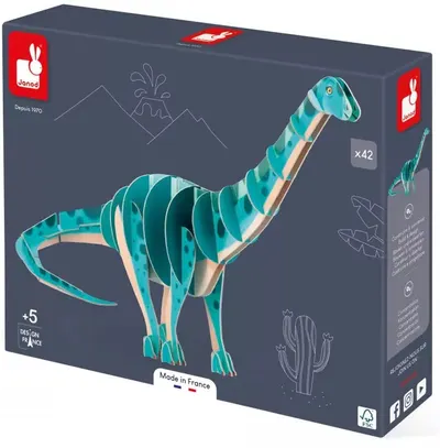 Puzzle 3D Janod - Diplodocus