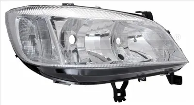 Far dreapta potrivit OPEL ZAFIRA A - (H7/HB3, electric, fundal cromat)