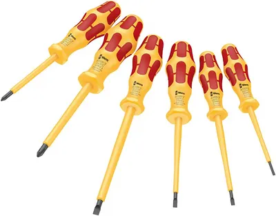 Set de șurubelnițe izolate Wera - Kraftform VDE 1060 i/1062 i/6, 6 buc.