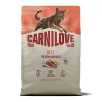 Carnilove True Fresh Cat Dry Beef Sterilised Adult All Breeds 2 kg