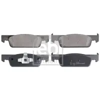 Set placute frana, frana disc FEBI BILSTEIN 16965