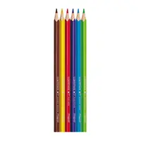 Creioane colorate, 6culori/set, Color'Peps Star Maped