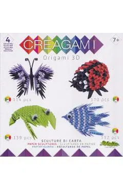 Origami 3D. Creagami: Setul incepatorilor