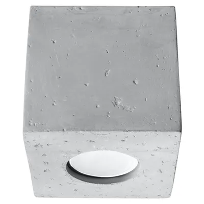 Corp de iluminat pentru tavan QUAD beton