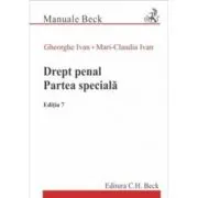 Drept penal. Partea speciala. Editia 7