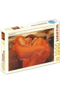 Puzzle 1000: Frederic Leighton. Flaming June