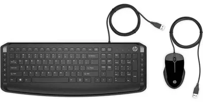 Set tastatură și mouse HP - Pavilion 200, negru