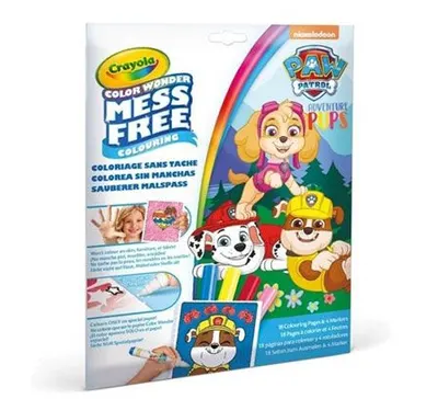Carte de colorat magică Crayola Paw Patrol + 4 markere