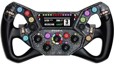 Volan MOZA - KS Pro, ecran de 2,99 inci, RGB (PC)