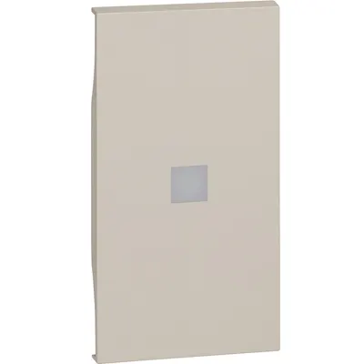 Tasta 2 module luminozitate ridicata pentru intrerupatoare Bticino Living Now KM01M2X, nisip