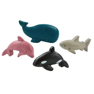 Set 4 figurine - Sea Life