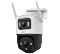 Camera supraveghere IP WiFi cu lentila duala Imou Cruiser Dual PT Full-Color IPC-S7XP-10M0WED, 5+5 MP, 2x 3.6 mm, IR/lumina alba 30 m, microfon si difuzor, slot card, auto smart tracking