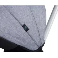 Tricicleta pentru copii KidsCare Impera Mov pliabila, scaun rotativ, copertina de soare, maner pentru parinti, roti din cauciuc, dispozitiv de franare, suport pentru pahar si cos depozitare jucarii