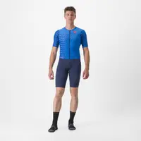 Costum de triatlon cu maneca scurta Castelli PR 2 Speed, Albastru/Bleumarin
