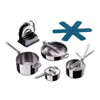 Set de vase pentru gătit 5 buc. din oțel inoxidabil Space – Joseph Joseph