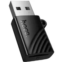 Cititor Card USB HOCO HB53, microSD, Negru