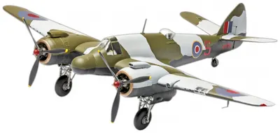 Model asamblabil Revell Militar: Avioane - Avion de luptă Bristol Beaufighter Mk. VI, 200 piese