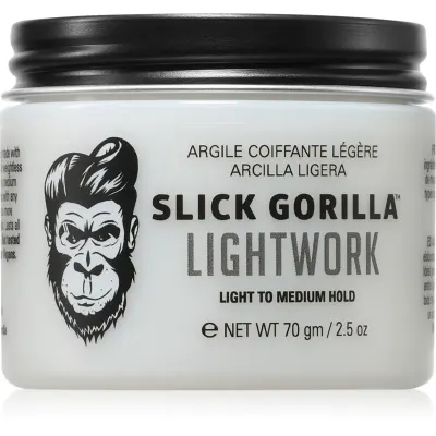 Slick Gorilla Lightwork gel pentru aranjarea parului pentru barbati 70 g