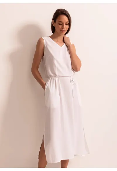 Rochie Dama Erika Alba - Alb
