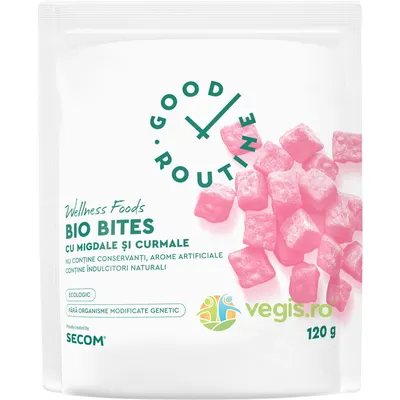 Gustare Bites cu Migdale si Curmale Ecologica/Bio 120g