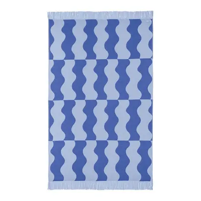 Prosop de plajă albastru din bumbac 100x160 cm Nugo – noo.ma
