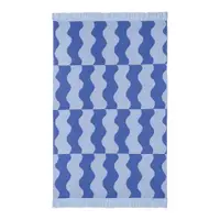 Prosop de plajă albastru din bumbac 100x160 cm Nugo – noo.ma