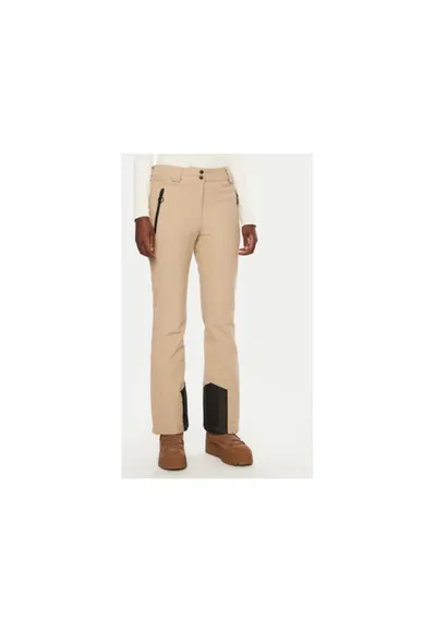Pantaloni ski dama - 304332128 - Poliester - Alb - Alb