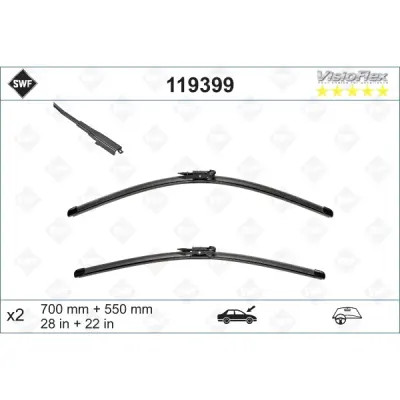 Lamela stergator SWF 119399